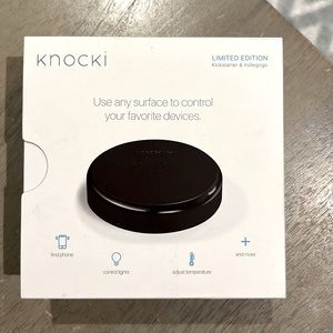 Knocki: Smart Home Device - Make ANY Surface Smart! BNIB